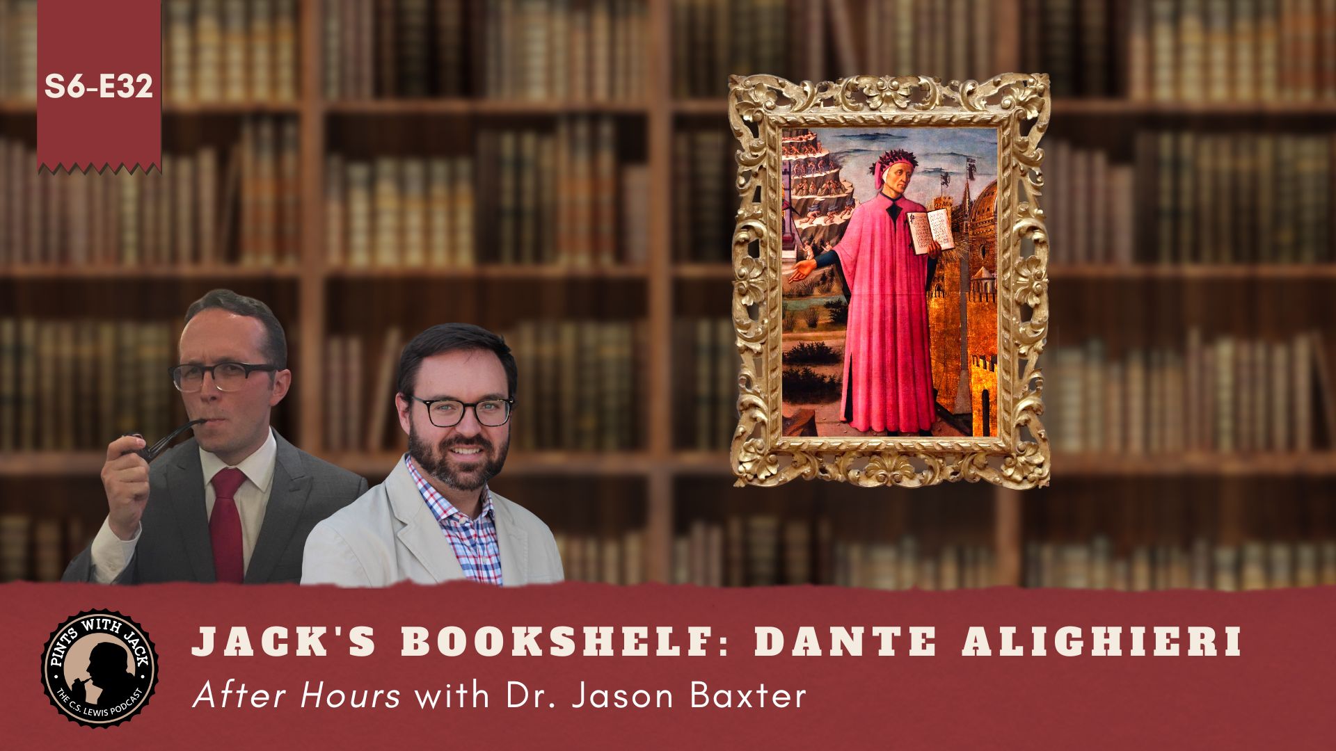 S6E32 AH Jack s Bookshelf Dante Alighieri After Hours with Dr